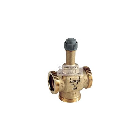 V5833A2100 2-utú keverőszelep, 6,5mm löket, DN32, 2"-os KM, 2-130°C, PN16, kvs=16 (= VXE32B16MFS)