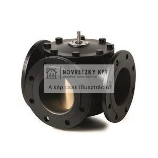 VBF21.80 Háromjáratú (kétutú) keverőcsap, karimás, PN6, NA80, Kvs=100