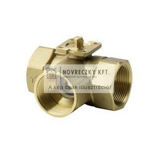VBI61.32-16 Kétutú szabályozó golyóscsap, PN40, DN32, Kvs=16 m3/h, belső menetes