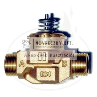 VCZAH1000/U 1-utú zónaszelep 3/4", külső menet, PN20, max 95°C, kvs=5,3