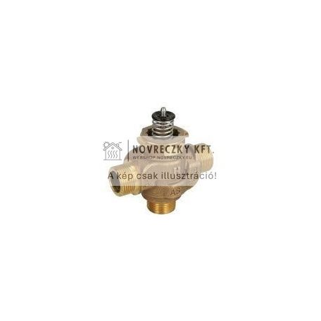 VCZMG6100/U 2-utú szabályozó/váltószelep, keverő/osztó, 3/4", külső menet, PN20, max 95°C, kvs=5,7