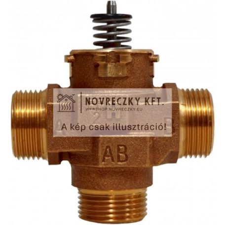 VCZMQ6000/U 2-utú váltószelep 1", külső menet, PN20, max 95°C, kvs=7,7