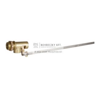 VR170AC-1/2A kavitáció mentes töltőszelep, réz ház, 1/2", KM, PN6/PN8, max.65/90°C, kvs=2