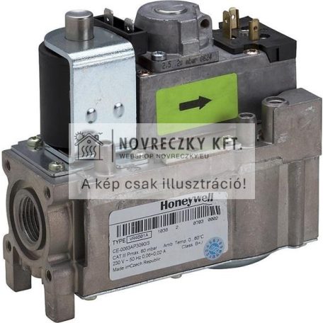 VR4601A1038U automata gázszelep 1/2" V404A1329 müködtetővel szerelve 2,5-20mbar