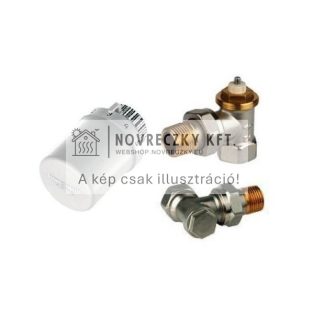 Termosztatikus radiátorszelep szett, sarok, BM, DN15 (T3019W0 + V2020ESX15 + V2420E0015)