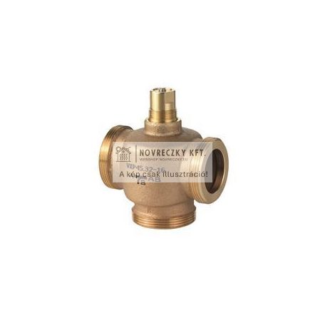 VXP45.40-25 kétutú szabályozószelep PN16, DN40, kvs = 25