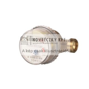 WFK240.D080 Vízmennyiségmérő (egysugaras), Hideg, Qn=2,5 m³/h, 80 mm, 10l/impulzus, G3/4"