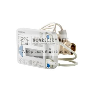   WFN542-G000H0 Szárnykerekes hőmennyiségmérő fűtés/hűtés, Qn=1,5 m3/h, 110mm, G3/4", 11 éves