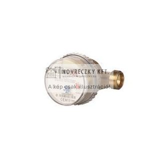   Mechanikus egysugaras vízmérő modul csatlakozóval, 2.5 m³/h, 110 mm, G3/4", melegvízre